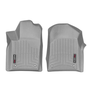 WeatherTech FloorLiner Front Floor Mats (Gray): 2015 Dodge Durango / Jeep Grand Cherokee