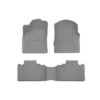 WeatherTech FloorLiner Front & Rear Floor Mats (Gray): Dodge Durango 2013 - 2015