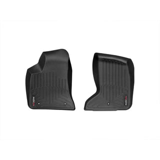 WeatherTech FloorLiner Floor Mats (FRONT): Chrysler 300 / Dodge Charger AWD (11-24) - Black