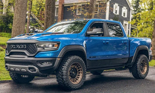 AVS Ventvisor In-Channel Window Deflectors (4PC, Smoke): RAM 1500 Crew Cab 2019 - 2025