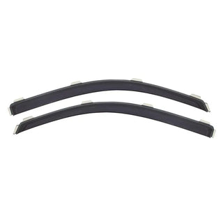 AVS Ventvisor In-Channel Window Deflectors (2PC, Smoke): Jeep Wrangler TJ 1997 - 2006