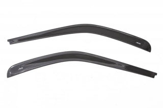 AVS Ventvisor Low Profile Window Deflectors (2PC, Smoke): Jeep Wrangler JK 2007 - 2018 (2-Door)