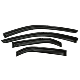 AVS Ventvisor Outside Mount Window Deflectors (4PC): Jeep Wrangler / Gladiator (18-25)