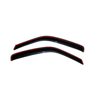 AVS Ventvisor In-Channel Window Deflectors (2PC, Smoke): Jeep Wrangler / Gladiator (18-25)