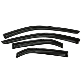 AVS Ventvisor Outside Mount Window Deflectors (4PC, Smoke): Jeep Wagoneer 2022 - 2025