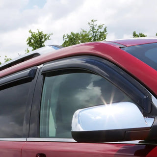 AVS Ventvisor Outside Mount Window Deflectors (4PC, Smoke): Jeep Wagoneer 2022 - 2025