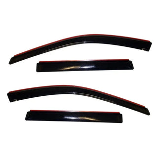 AVS Ventvisor In-Channel Window Deflectors (4PC, Smoke): Jeep Grand Cherokee 2011 - 2021 (Excl. SRT)