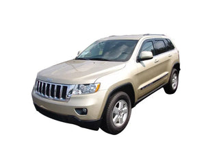 AVS Ventvisor In-Channel Window Deflectors (4PC, Smoke): Jeep Grand Cherokee 2011 - 2021 (Excl. SRT)