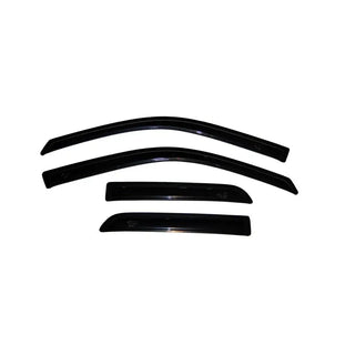 AVS Ventvisor Window Deflectors (4PC): Dodge Ram Quad Cab (09-18) - Smoke
