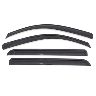 AVS Ventvisor Outside Mount Window Deflectors (4PC): Dodge Ram Quad Cab (02-09) - Smoke