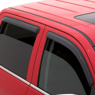 AVS Ventvisor Outside Mount Window Deflectors (4PC, Smoke): Dodge Ram 2006 - 2009 (1500, 2500, 3500)