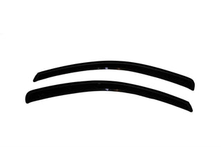 AVS Ventvisor Outside Mount Window Deflectors (2PC, Smoke): Dodge RAM 2000 - 2002 (w/Towing Mirror)