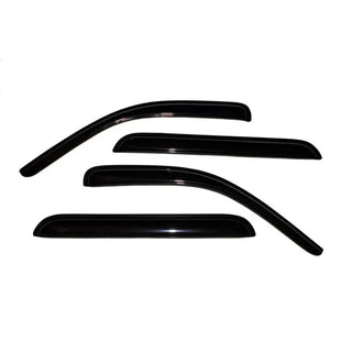 AVS Ventvisor Outside Mount Window Deflectors (4PC, Smoke): Dodge Durango 1998 - 2003