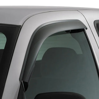 AVS Ventvisor Outside Mount Window Deflectors (2PC, Smoke): Dodge Dakota Standard Cab 1997 - 2004