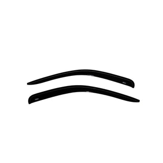 AVS Ventvisor Outside Mount Window Deflectors (2PC, Smoke): Dodge Dakota Quad Cab 2005 - 2011