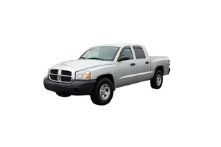AVS Ventvisor In-Channel Window Deflectors (4PC, Smoke): Dodge Dakota Quad Cab 2005 - 2011