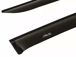 AVS Ventvisor Outside Mount Window Deflectors (2PC, Smoke): Dodge Challenger 2008 - 2023