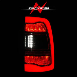 ANZO Sequential LED Taillights (Smoke): Dodge Ram 2009 - 2018 (1500, 2500, 3500)