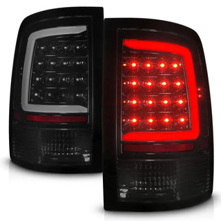 ANZO Full LED Tailights w/ Sequential (Black/Smoke): Dodge Ram 2009 - 2018 (1500, 2500, 3500)