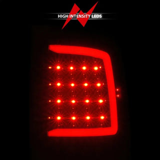 ANZO Full LED Tailights w/ Sequential (Black/Smoke): Dodge Ram 2009 - 2018 (1500, 2500, 3500)