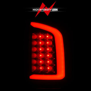 ANZO LED Tail Lights w/ Light Bar (Black/Smoke): Dodge Ram 2002 - 2006 (1500, 2500, 3500)