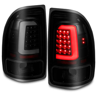 ANZO LED Tail Lights (Black/Smoke): Dodge Dakota 1997 - 2004