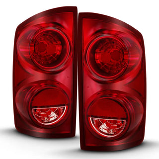 ANZO Tail Lights (Red): Dodge Ram 2007 - 2008 (1500, 2500, 3500)