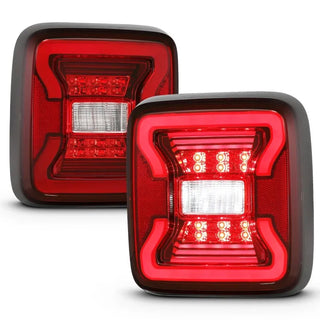 ANZO LED Tail Lights (Black): Jeep Wrangler JL 2018 - 2025