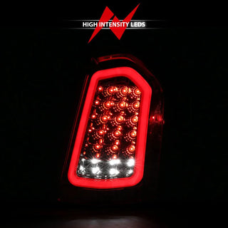 ANZO Sequential LED Taillights (Chrome): Chrysler 300 2011 - 2014