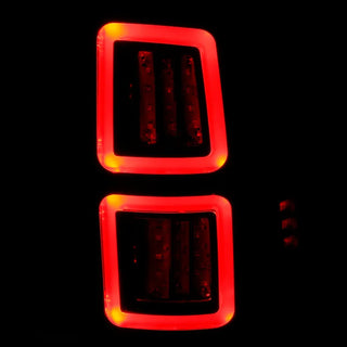 ANZO LED Tail Lights (Black): Dodge Ram 2009 - 2018 (1500, 2500, 3500)