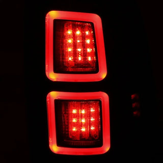 ANZO LED Tail Lights (Black): Dodge Ram 2009 - 2018 (1500, 2500, 3500)