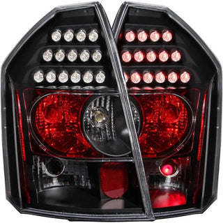 ANZO LED Tail Lights (Black): Chrysler 300C 2005 - 2007