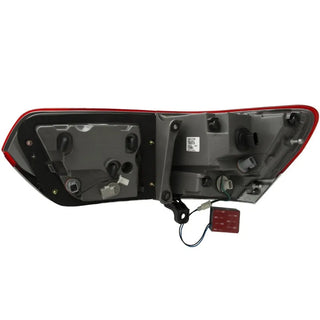 ANZO LED Tail Lights (Red/Clear): Jeep Grand Cherokee 2014 - 2021