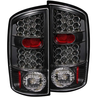 ANZO LED Tail Lights (Black): Dodge Ram 1500 2002 - 2005