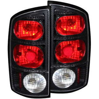 ANZO Tail Lights (Carbon): Dodge Ram 1500 2002 - 2005