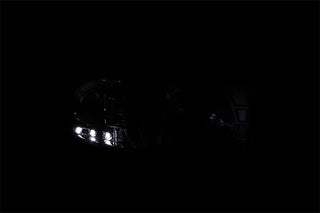 ANZO Crystal Headlights w/ LED (Chrome): Dodge Ram 1994 - 2002 (1500, 2500, 3500)
