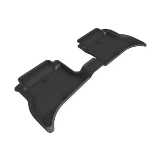 3D MAXpider ACE Kagu Rear Floormats (Black): Jeep Wrangler JL Unlimited 4Xe 2021 - 2025