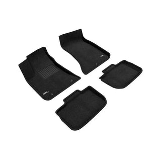 3D MAXpider ACE Elegant Floormats (Black, Both Rows): Dodge Charger 2011 - 2023 RWD