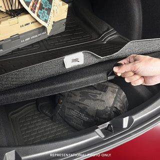 3D MAXpider ACE Cargo Liner (Black): Jeep Wrangler JL Unlimited 4Xe 2021 - 2025 (W/Optional Sub)