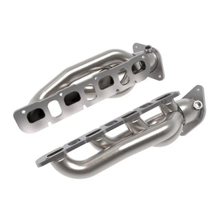 AFE Shorty Headers (Raw Finish): Ram 6.2L TRX 2021 - 2024