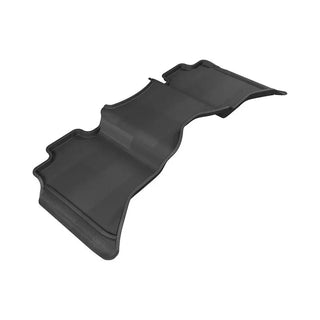 3D MAXpider ACE Kagu Rear Floormats (Black): Ram Crew Cab 2009 - 2018 (1500, 2500, 3500)