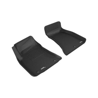 3D MAXpider ACE Kagu Front Floormats (Black): Dodge Challenger 2015 - 2023
