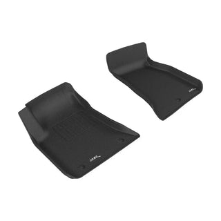 3D MAXpider ACE Kagu Front Floormats (Black): Dodge Challenger 2011 - 2014