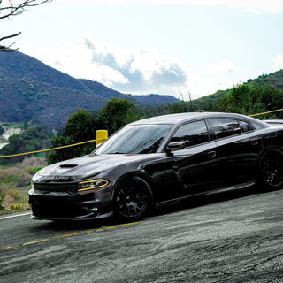 AlphaRex LUXX LED Projector Headlights (Alpha-Black): Dodge Charger 2015 - 2023