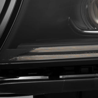 AlphaRex LUXX LED Projector Headlights (Black): Dodge Charger 2015 - 2023