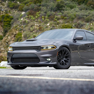AlphaRex LUXX LED Projector Headlights (Black): Dodge Charger 2015 - 2023