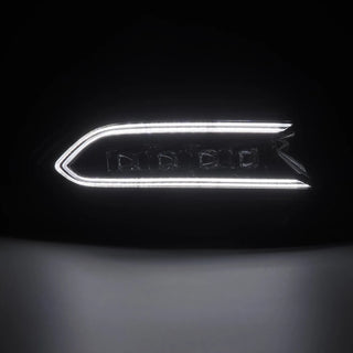 AlphaRex NOVA LED Projector Headlights (Alpha-Black): Dodge Charger 2015 - 2023