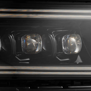 AlphaRex NOVA LED Projector Headlights (Alpha-Black): Dodge Charger 2015 - 2023