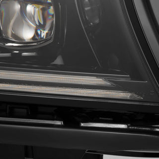 AlphaRex NOVA LED Projector Headlights (Alpha-Black): Dodge Charger 2015 - 2023