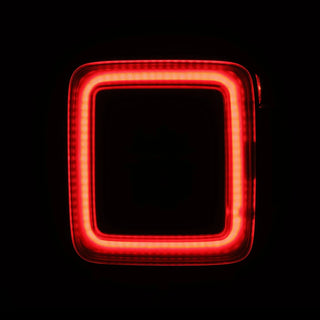 AlphaRex NOVA Prismatic LED Tail Lights (Black / Red): Jeep Wrangler 2018 - 2025